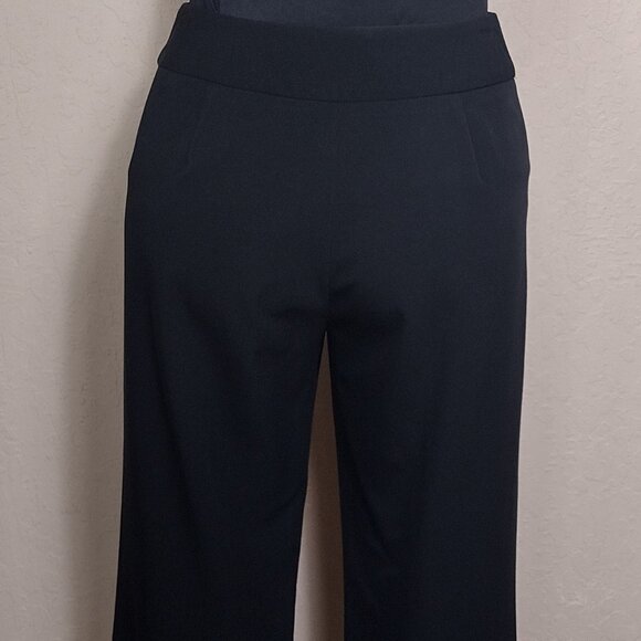 Black Straight-Leg trouser  Pant - Picture 7 of 16